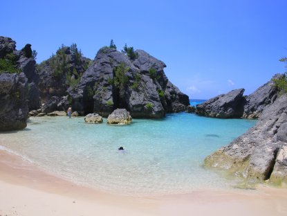 Bermuda pink sand beaches